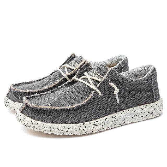 Men's Slip-On Shoes, Breathable and Durable – Grey