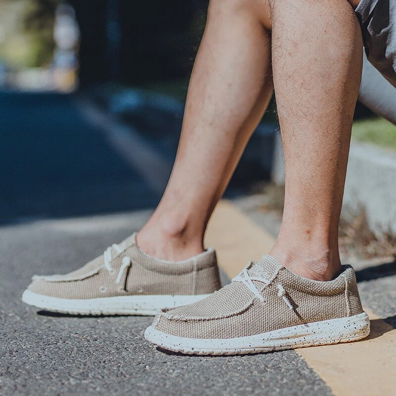 Men's Slip-On Shoes, Breathable and Durable