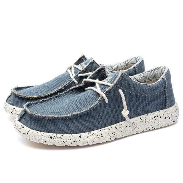 Men's Slip-On Shoes, Breathable and Durable – Blue