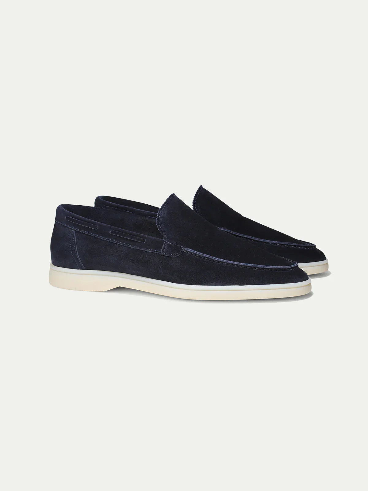 Men's Suede-Look Slip-On Shoes – Chocolate Brown