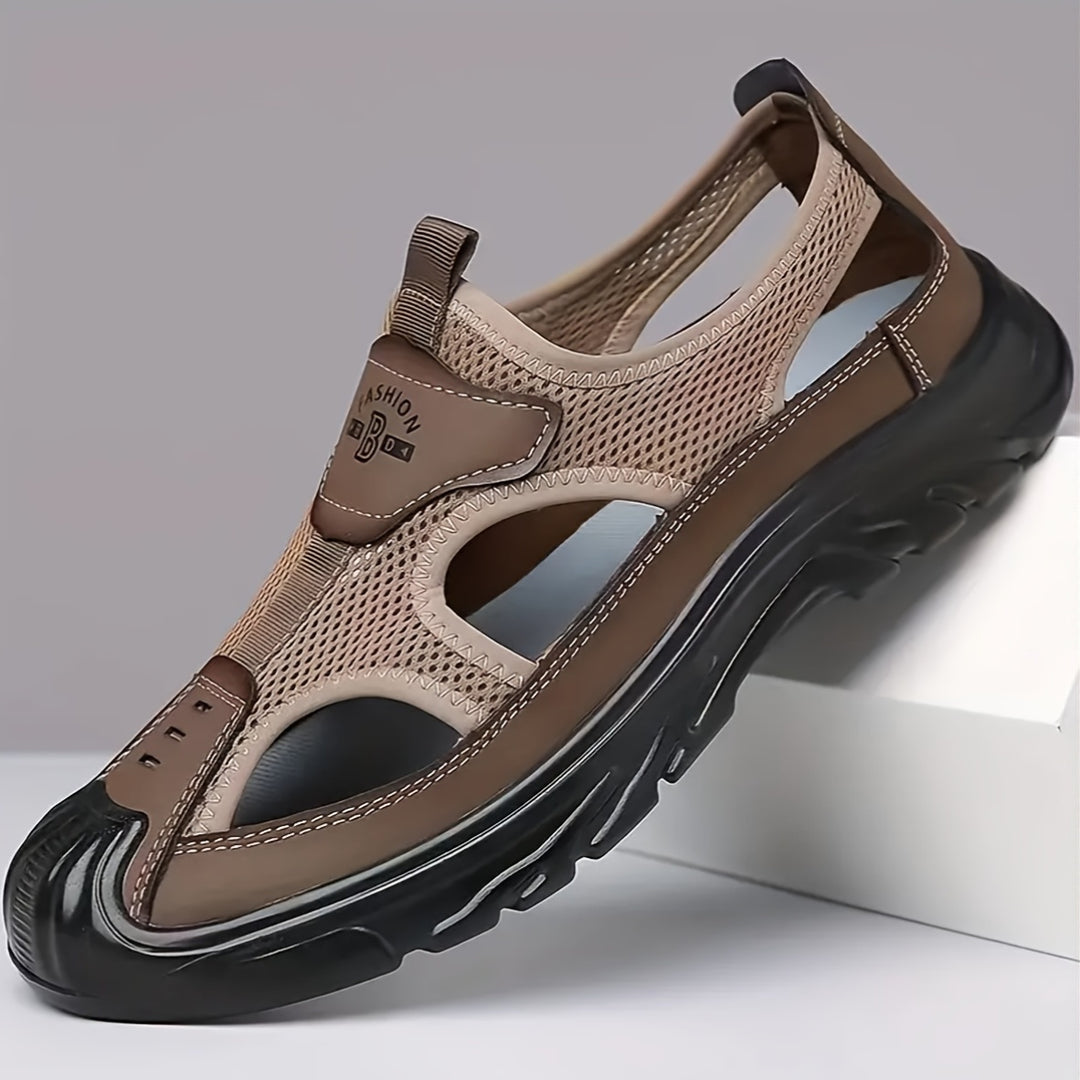 Men's Sport Sandals, Breathable and Lightweight – Brown
