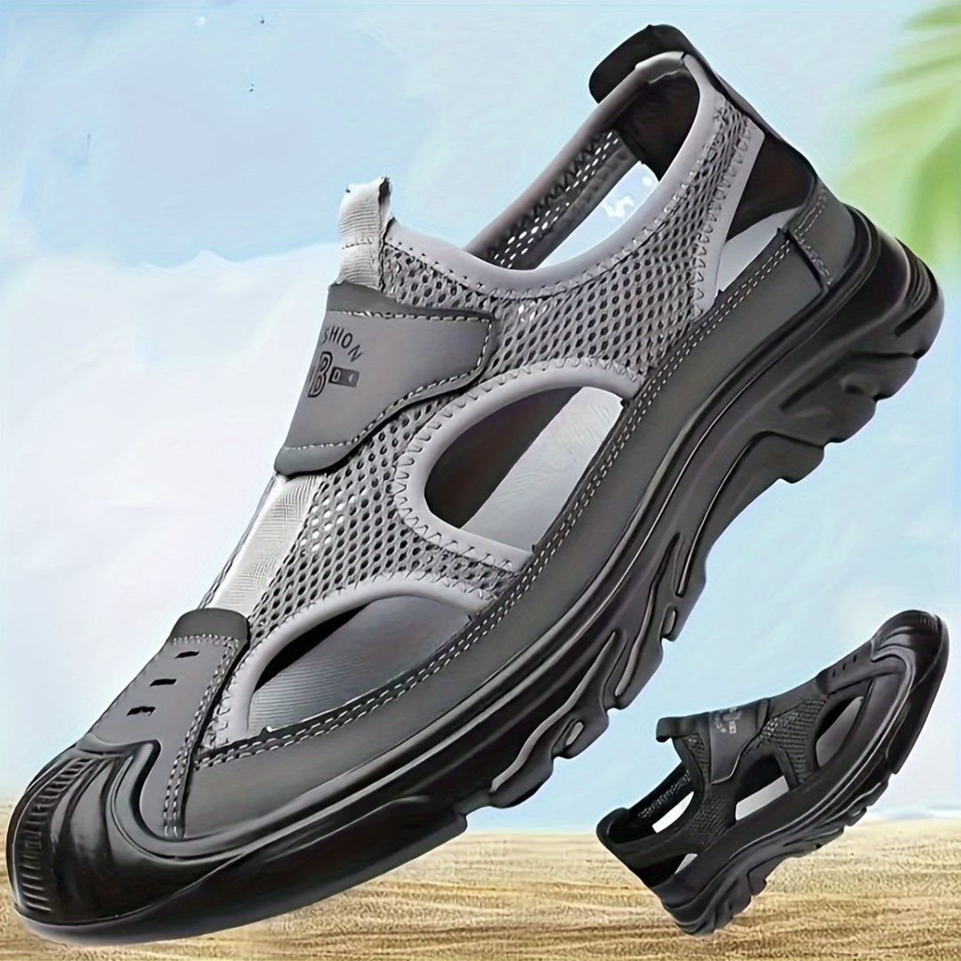 Men's Sport Sandals, Breathable and Lightweight – Brown