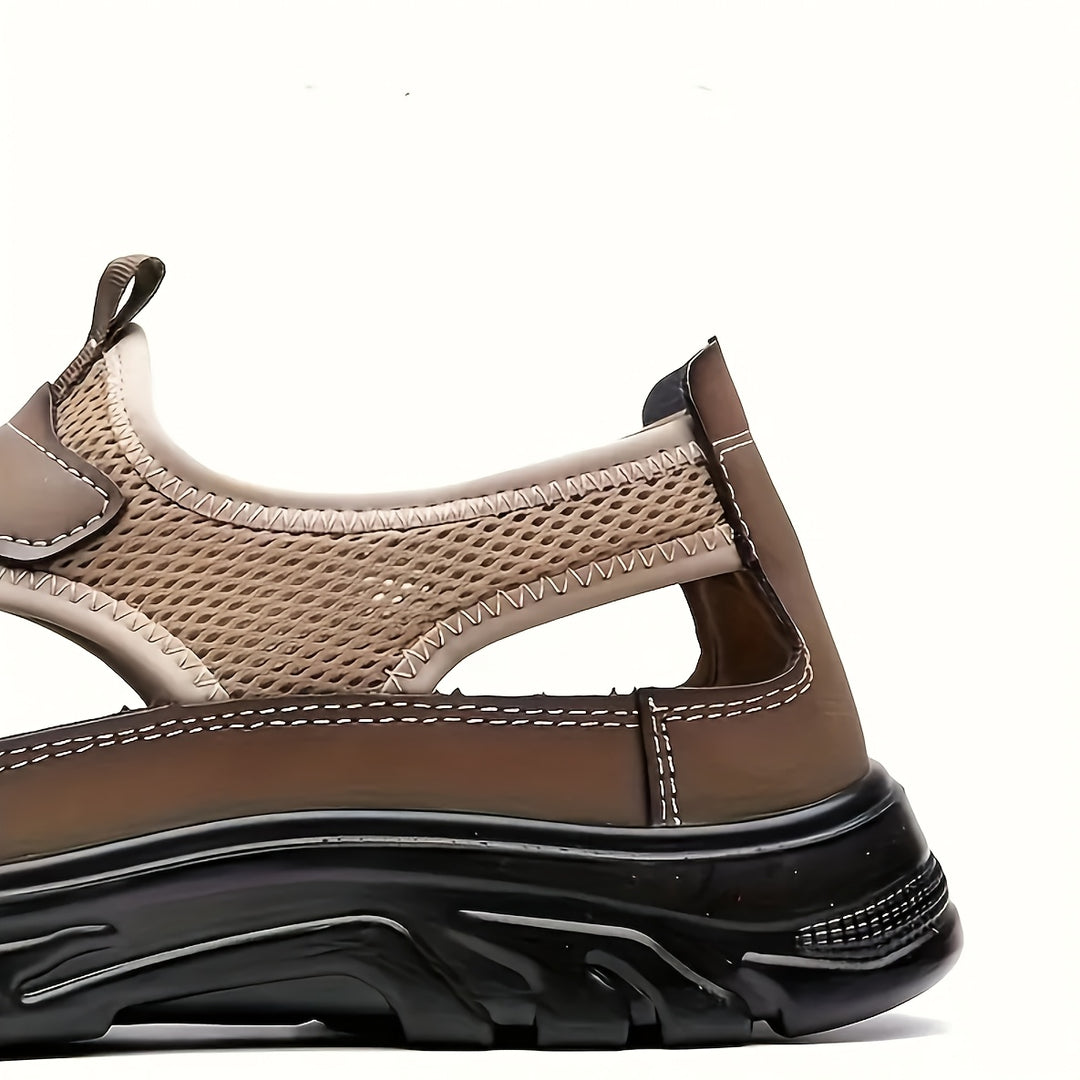 Men's Sport Sandals, Breathable and Lightweight – Brown