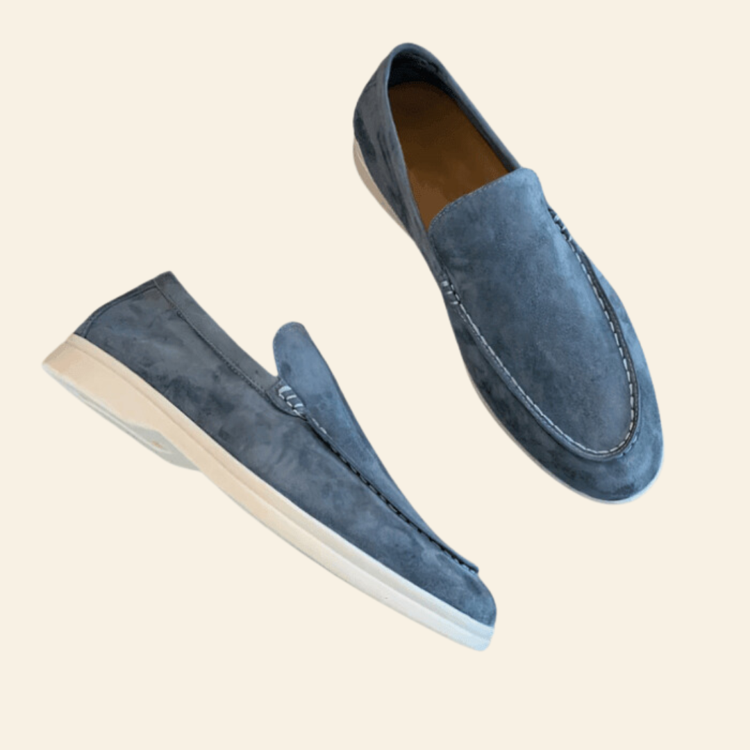 Men's Suede Loafers with a Timeless Design