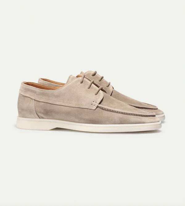 Men's Suede Slip-On Everyday Shoes – Black