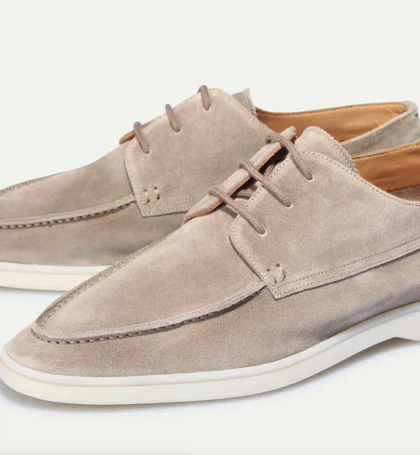 Men's Suede Slip-On Everyday Shoes – Black