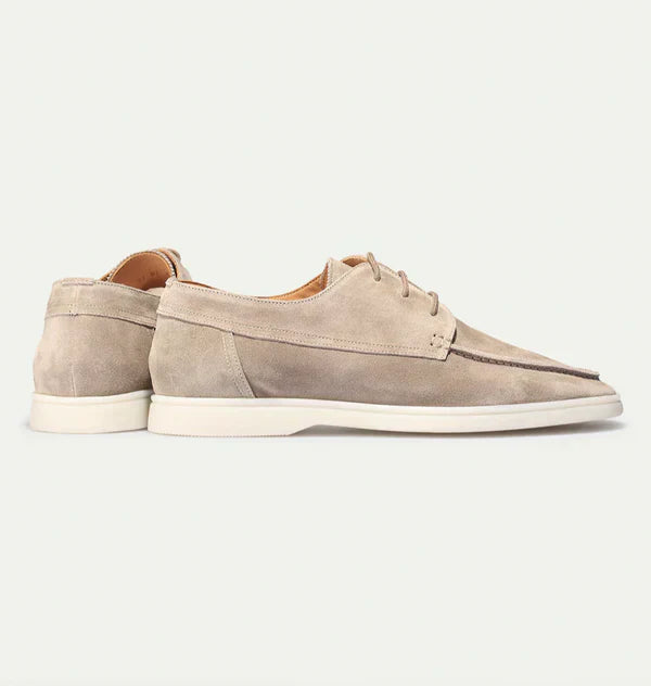 Men's Suede Slip-On Everyday Shoes – Black