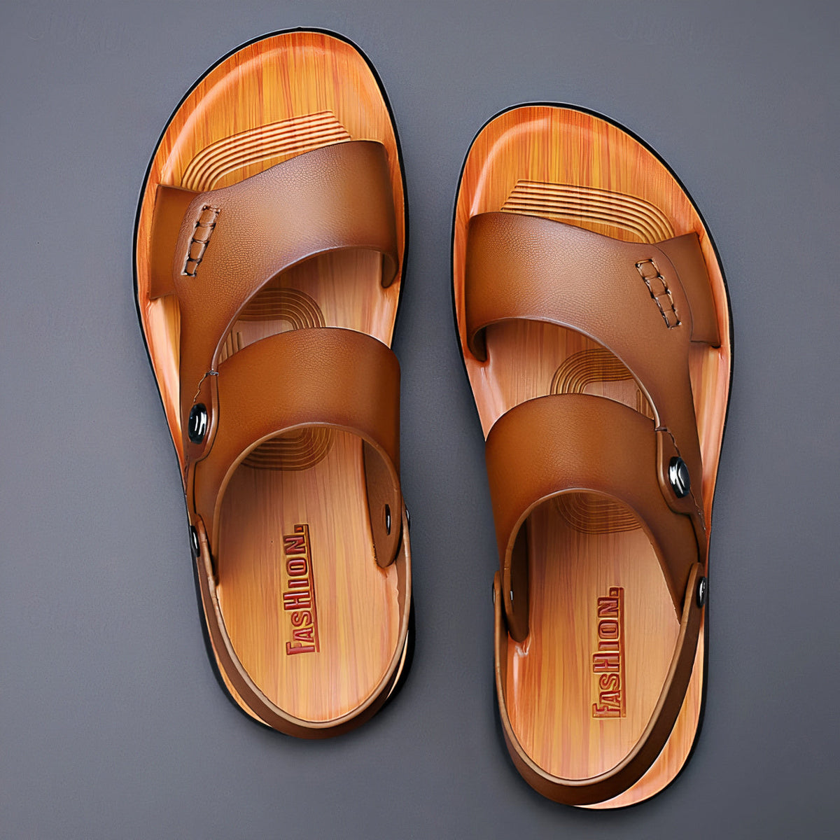 Men's Summer Sandals, Breathable and Comfortable – Khaki