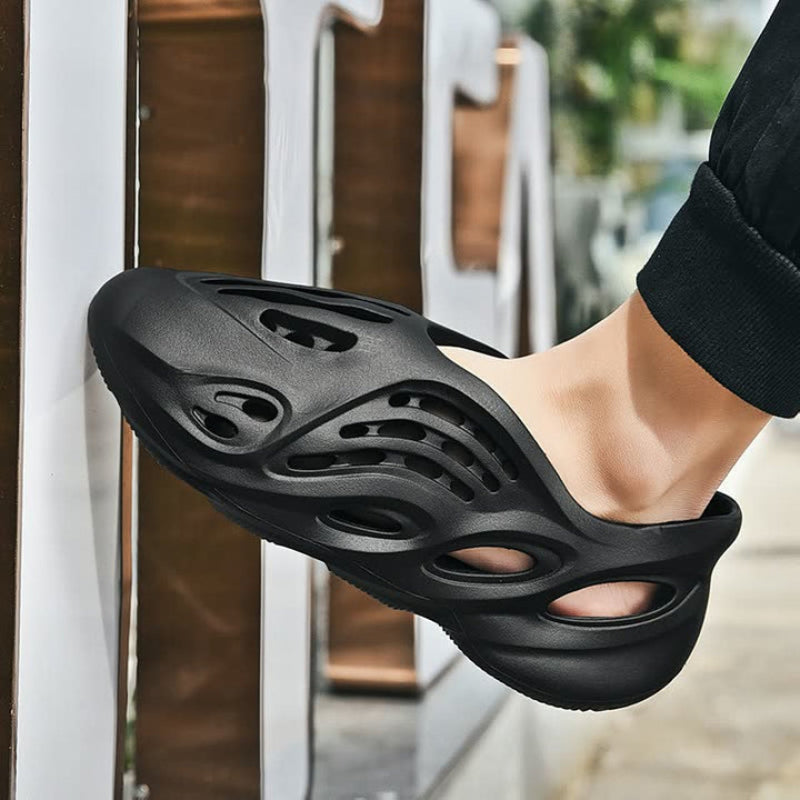 Men's Summer Shoes, Lightweight and Breathable – Black