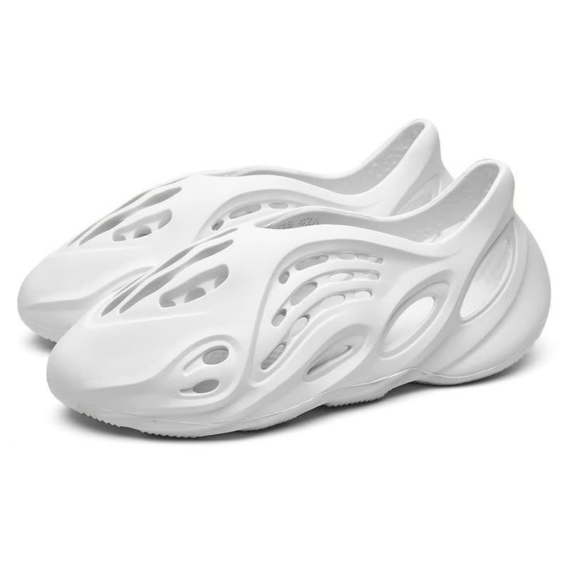 Men's Summer Shoes, Lightweight and Breathable – White