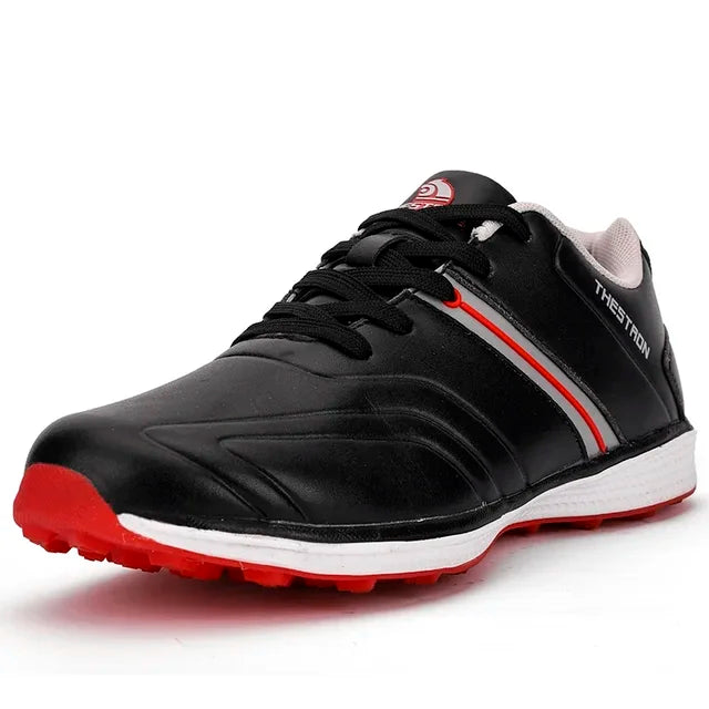 Men's Waterproof Golf Shoes with Good Grip