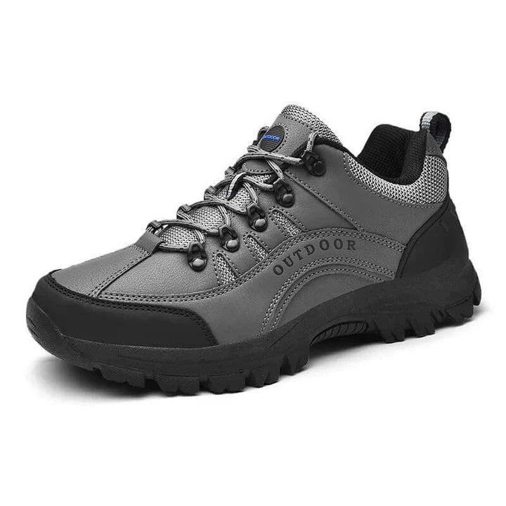 Men's Waterproof Hiking Boots, Breathable – Black