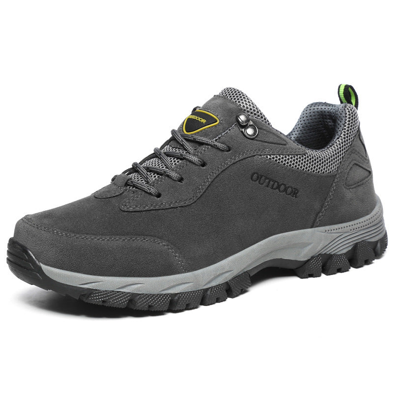 Men's Waterproof Hiking Boots, Lightweight – Grey