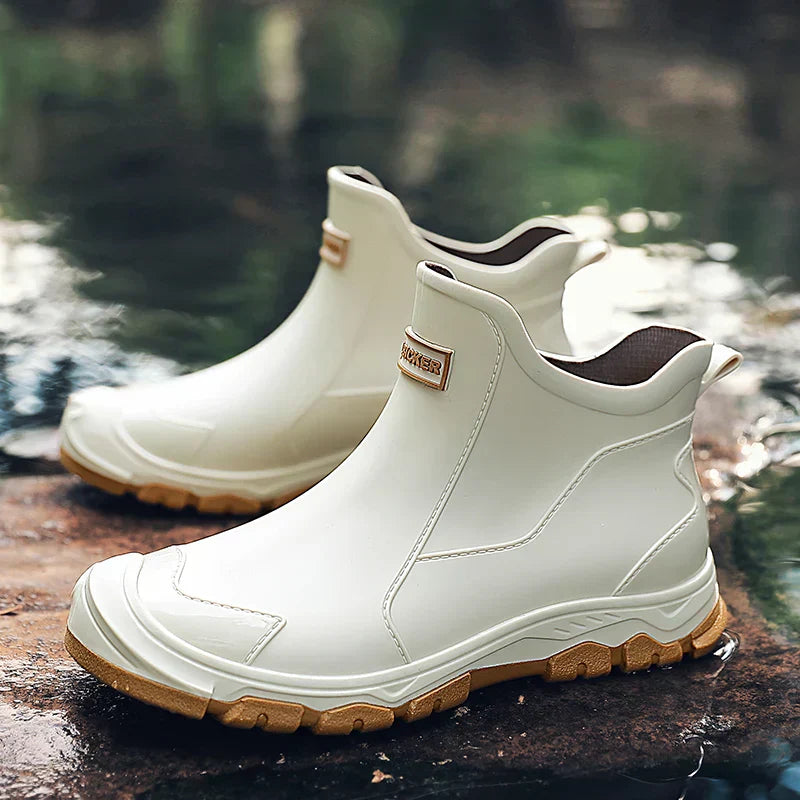Men's Waterproof Hiking Boots for Any Terrain – Beige