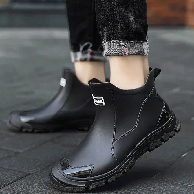 Men's Waterproof Hiking Boots for Any Terrain – Black