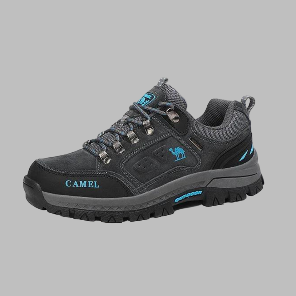 Men's Waterproof Outdoor Shoes, Breathable – Grey