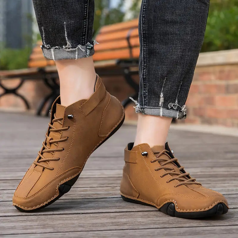 Men's Waterproof Shoes with Elastic Insert