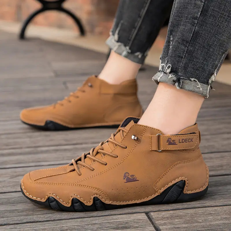 Men's Waterproof Shoes with Elastic Insert