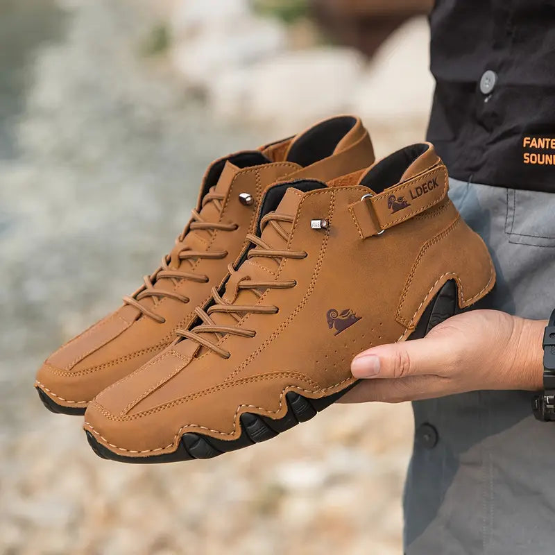 Men's Waterproof Shoes with Elastic Insert