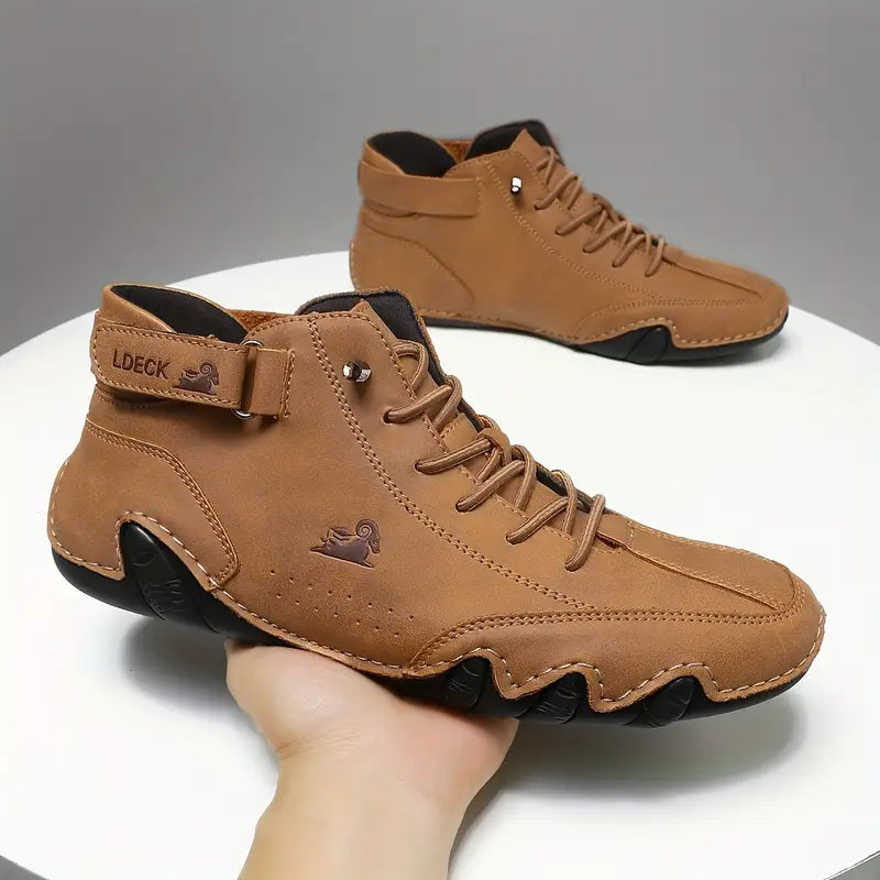 Men's Waterproof Shoes with Elastic Insert