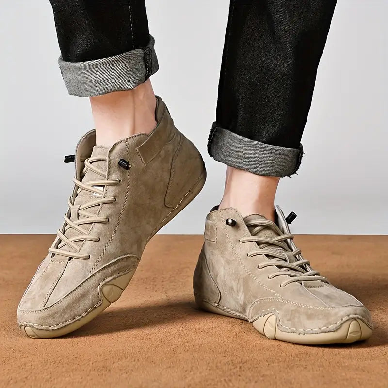 Men's Waterproof Shoes with Elastic Insert