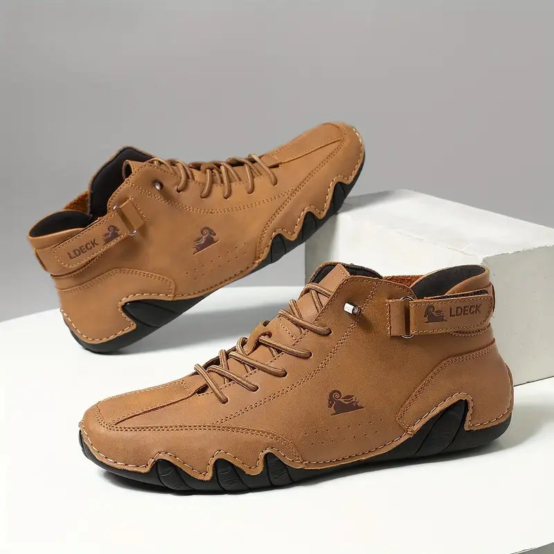 Men's Waterproof Shoes with Elastic Insert – Green