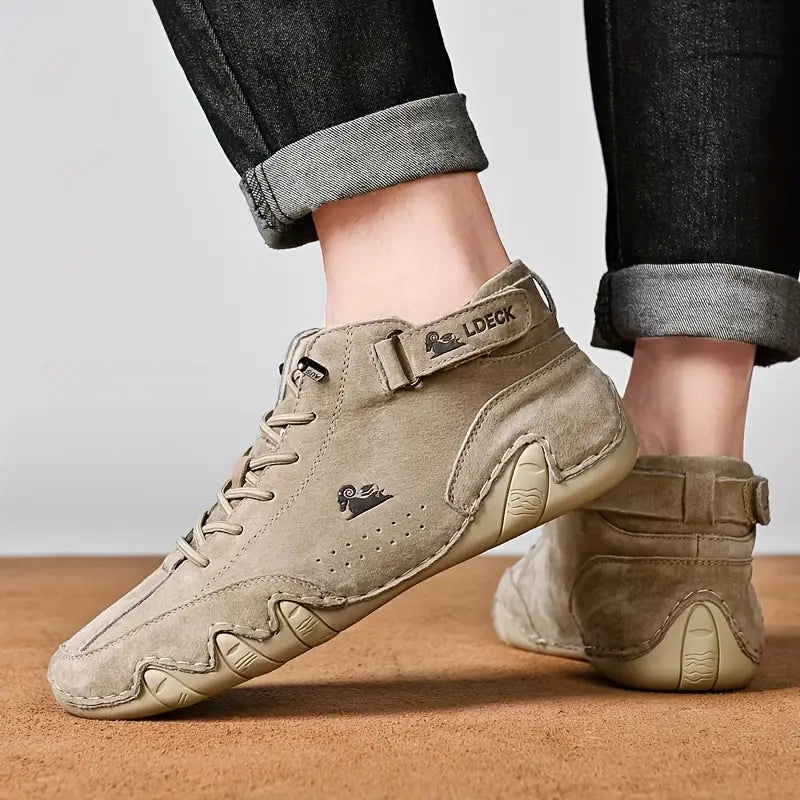 Men's Waterproof Shoes with Elastic Insert