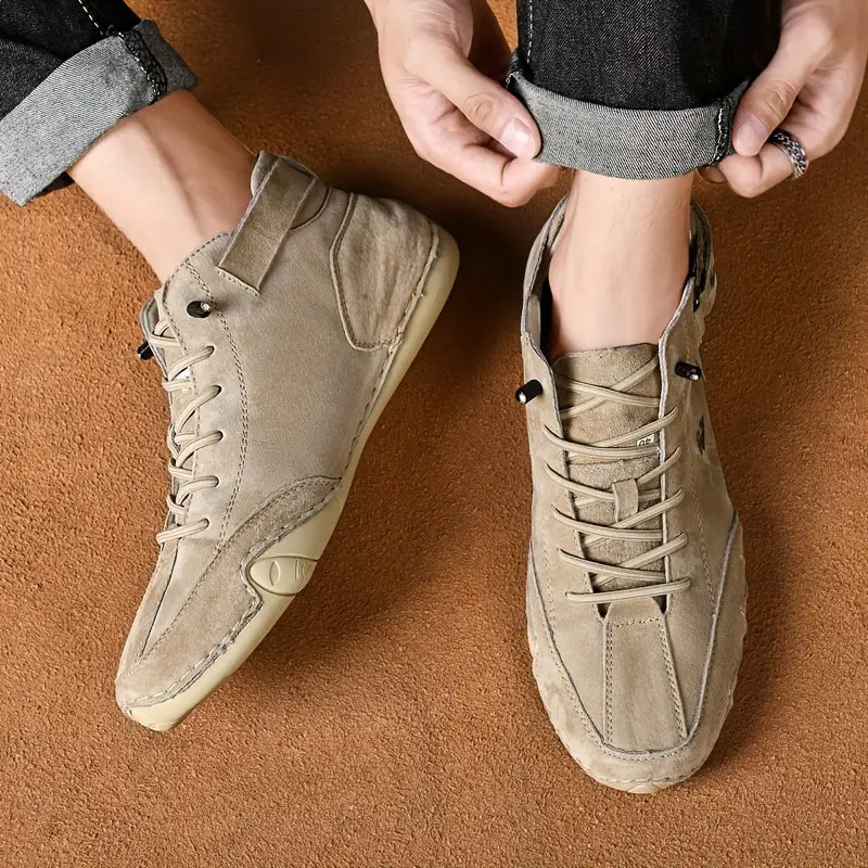 Men's Waterproof Shoes with Elastic Insert