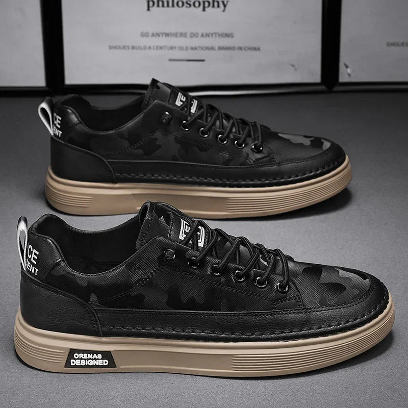 Men's Waterproof Sneakers, Non-Slip – Black