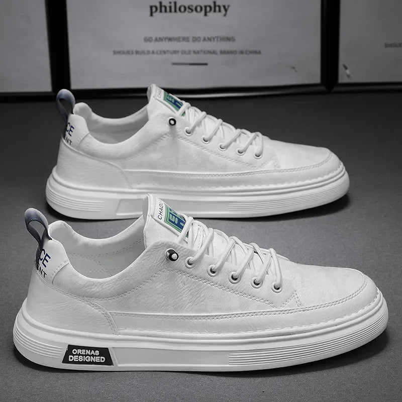 Men's Waterproof Sneakers, Non-Slip – White