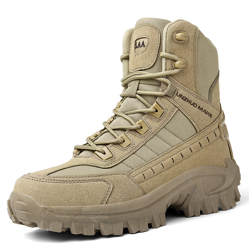 Men's Waterproof Work Shoes, Durable – Green