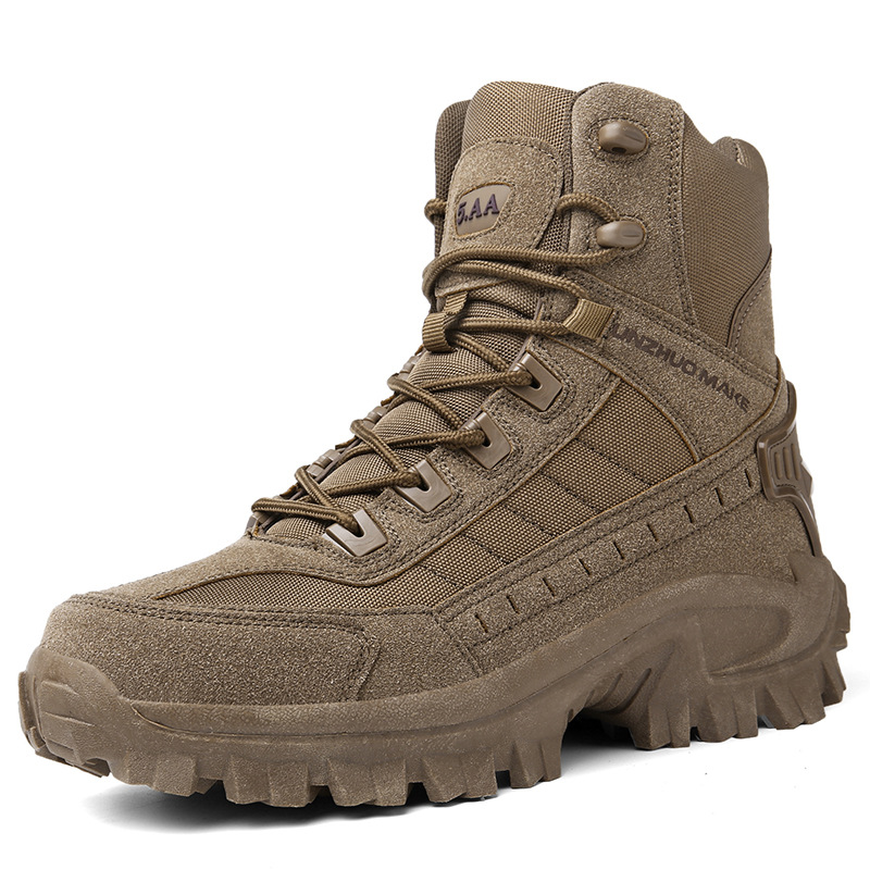 Men's Waterproof Work Shoes, Durable – Green