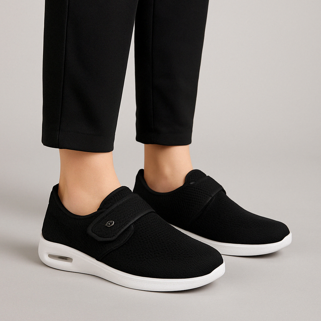 Unisex Wide-Fit Comfort Shoes – Blue
