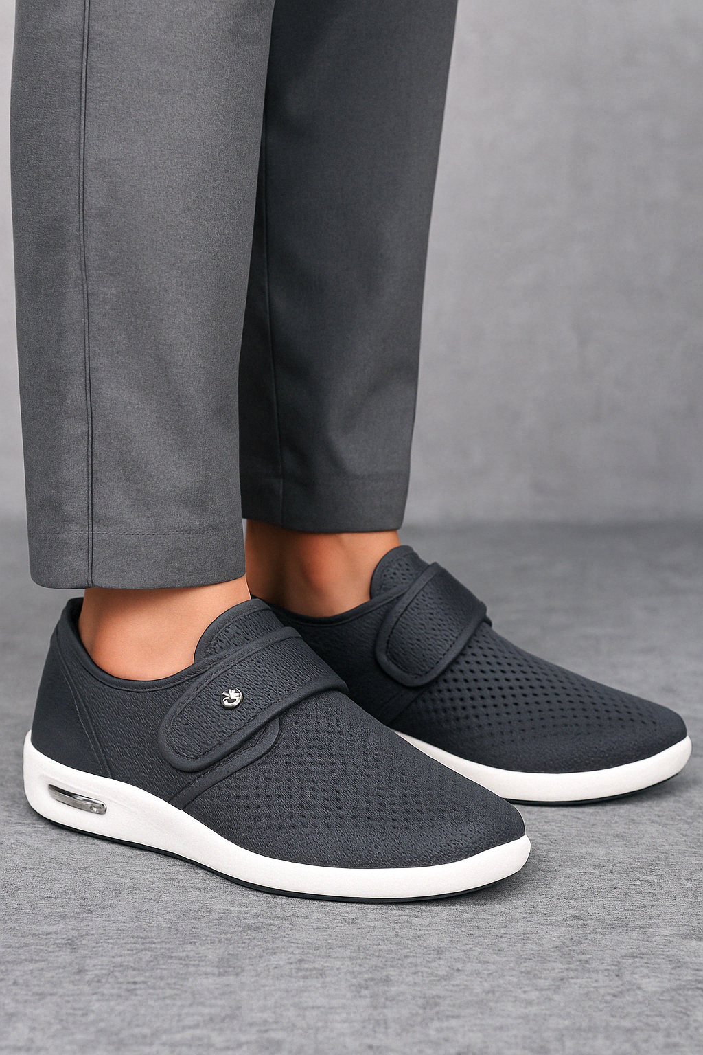 Unisex Wide-Fit Comfort Shoes – Blue
