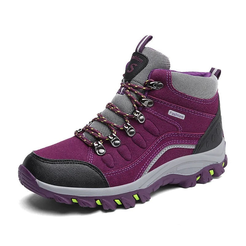 Women's Waterproof Hiking Boots for the Trail – Purple