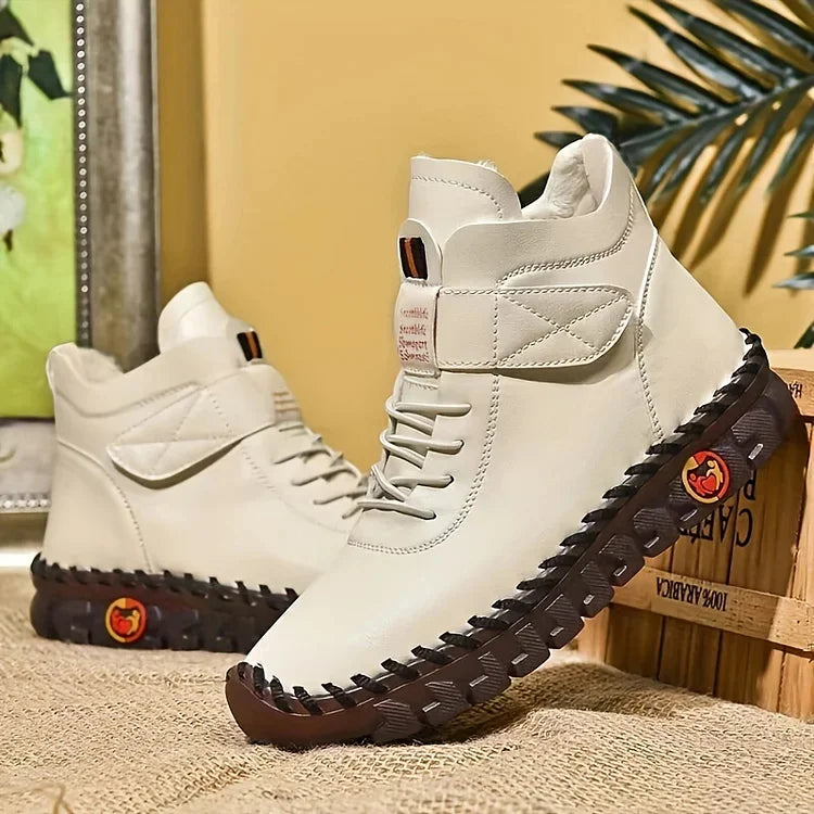 Women's Ankle-Height Hiking Boots with Good Grip