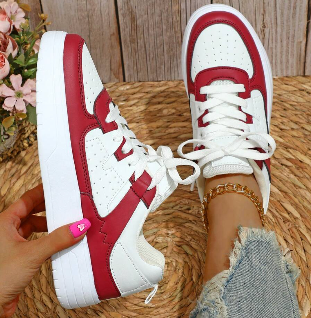 Women's Breathable Sneakers in a Vibrant Design – Turquoise
