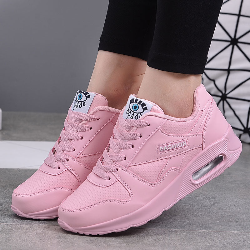Women's Chunky-Sole Sneakers with Decorative Motif
