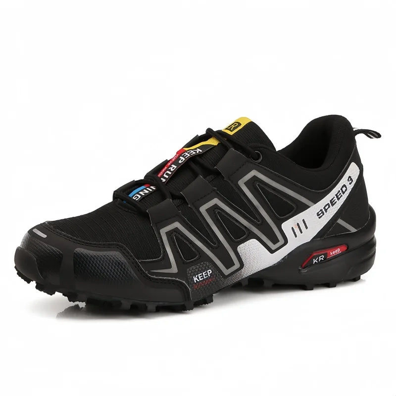 Women's Durable Sneakers with Non-Slip Sole – Black