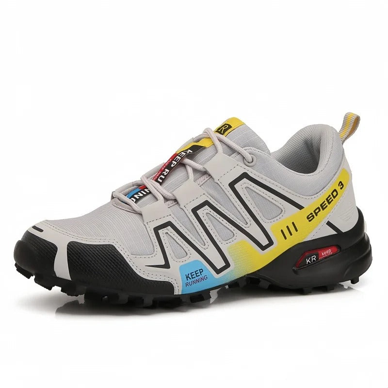 Women's Durable Sneakers with Non-Slip Sole – White