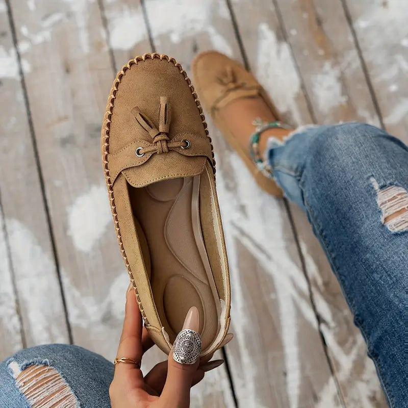 Women's Elegant Supportive Loafers – Blue