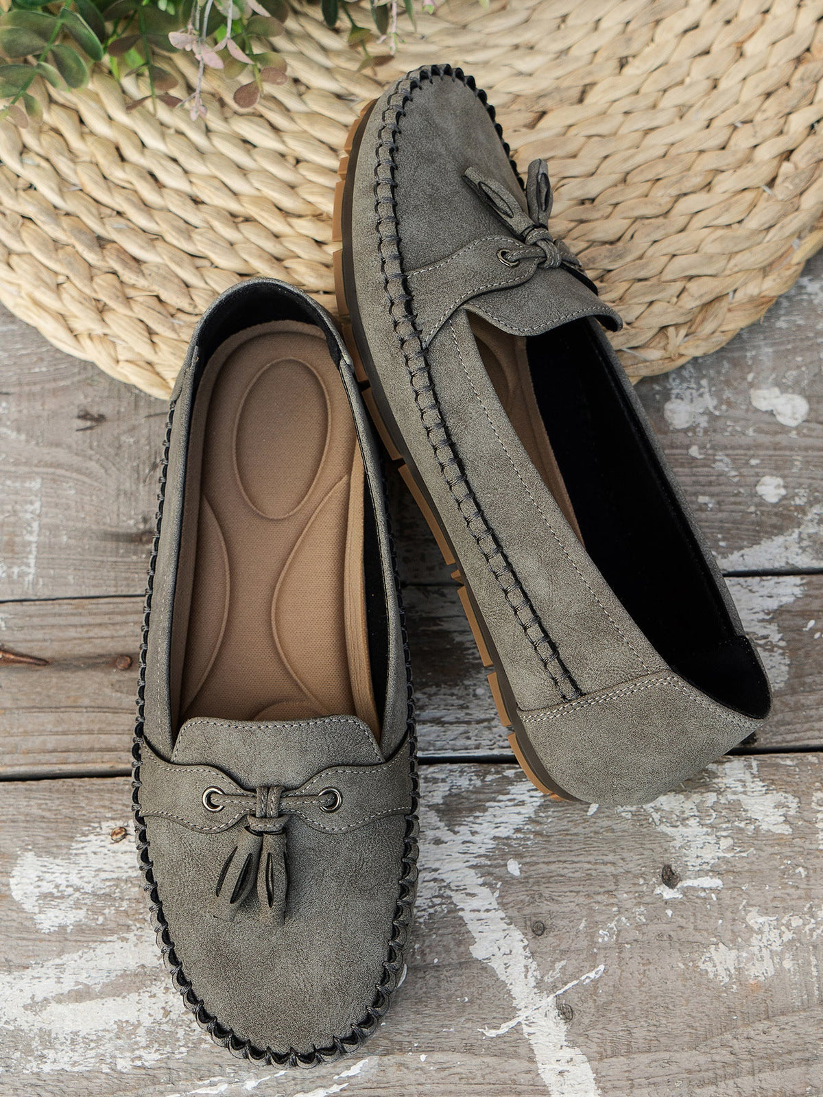 Women's Elegant Supportive Loafers – Blue