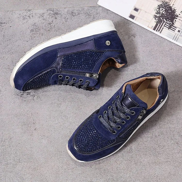Women's Ergonomic Breathable Everyday Sneakers – Blue