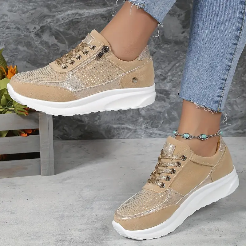 Women's Ergonomic Breathable Everyday Sneakers – Grey
