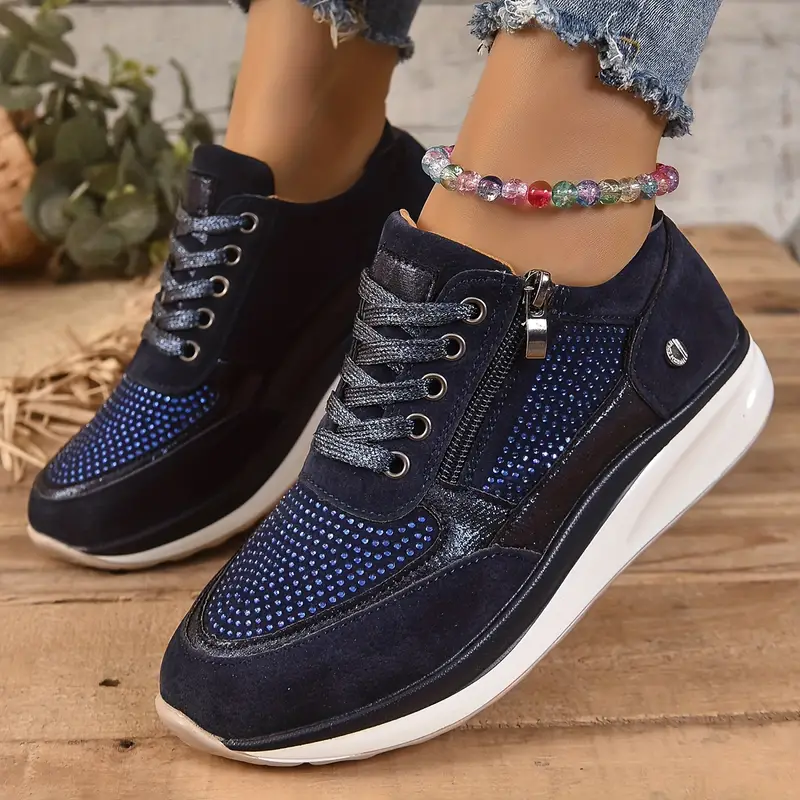 Women's Ergonomic Breathable Everyday Sneakers – Blue
