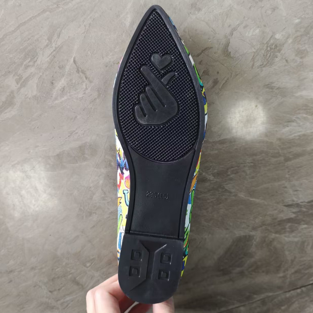 Women's Flat Slip-On Shoes for Summer – Blue