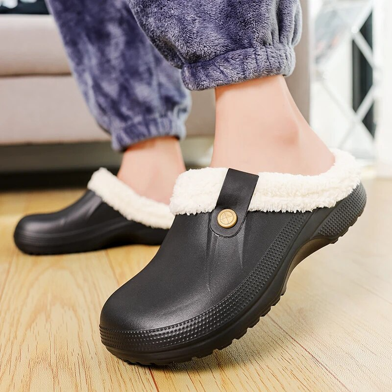 Women's Insulated Clogs with Soft Lining – Pink