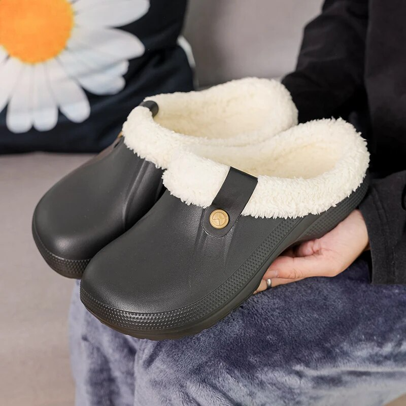 Women's Insulated Clogs with Soft Lining – Pink