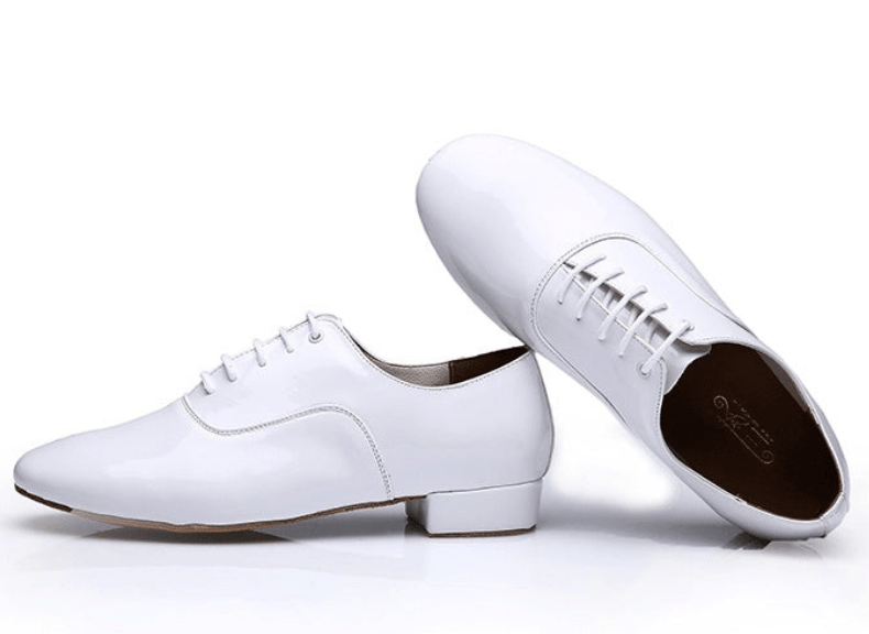 Women's Latin Dance Shoes with Soft Sole – White
