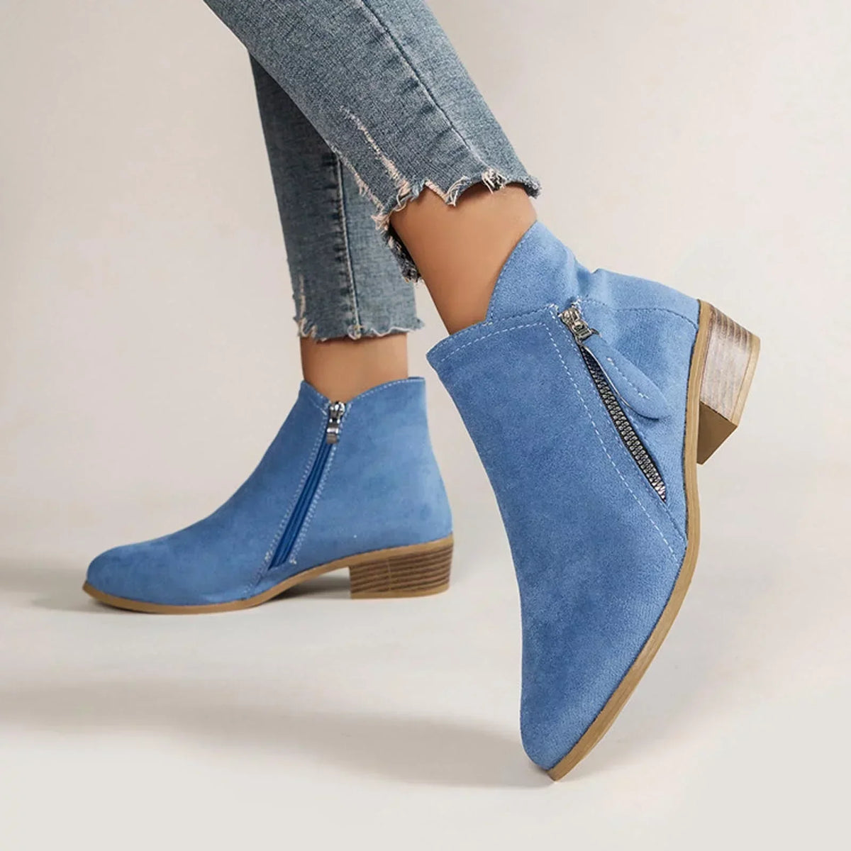 Women's Supportive Leather Ankle Boots